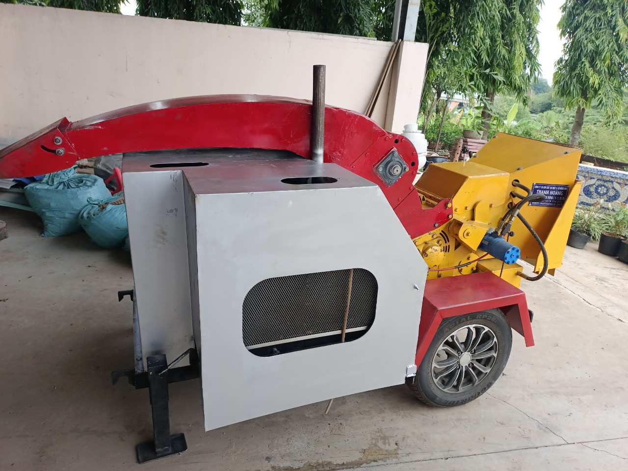 Wood Crusher Máy Băm Cây Cơ Khí Thanh Hoàng